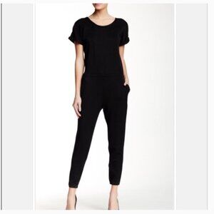 Theory Sorgia Black Jumpsuit - Petite (XS)